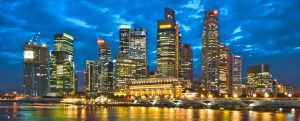 Singapore Skyline Panorama